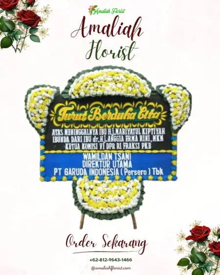 Papan Bunga Duka Miricinde